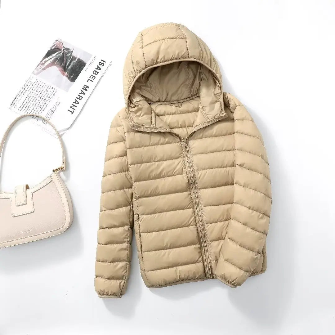 Women Puffer Jacket Lightweight Duck Down