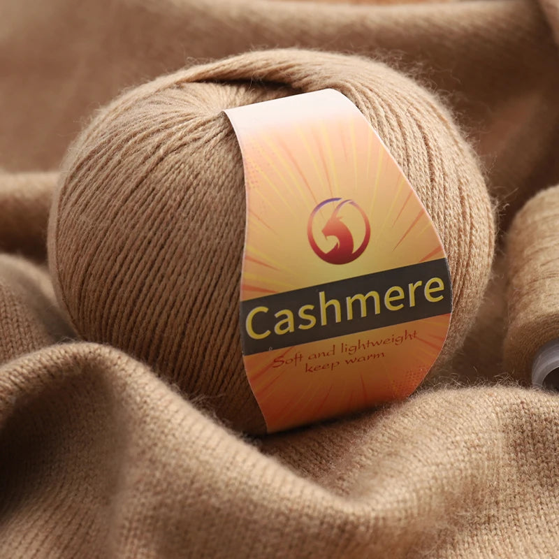 High-Quality Cashmere Yarn, 300g