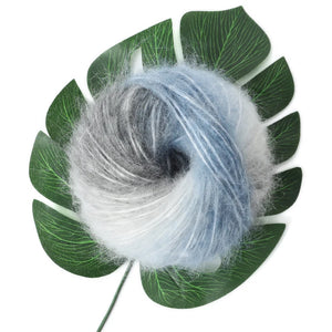 5pcs Wool Mohair Colored Yarn 200m/pcs