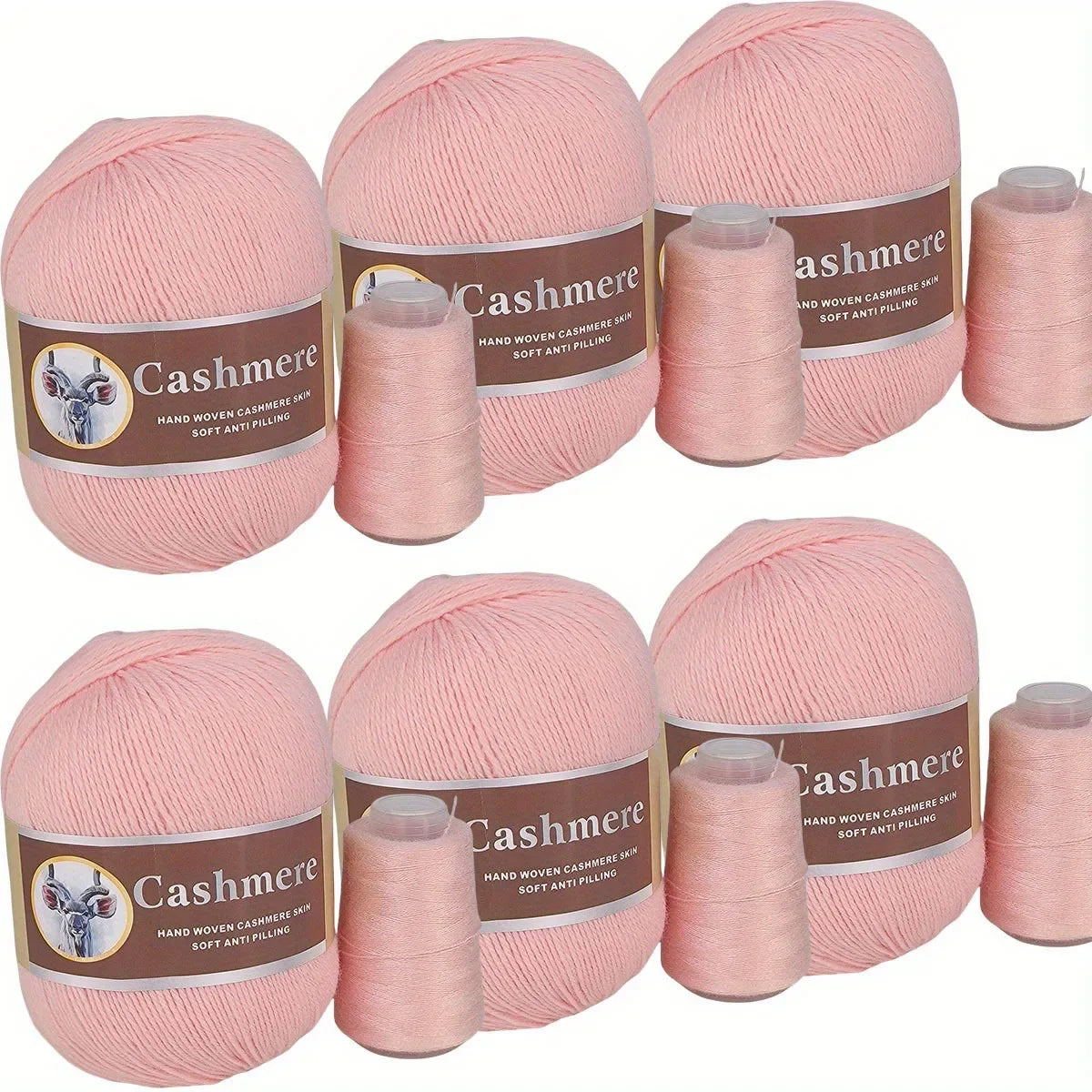 Cashmere Thread Cashmere Yarn Set of 6 – Knit-On Australia