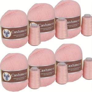 Cashmere Yarn Set of 6