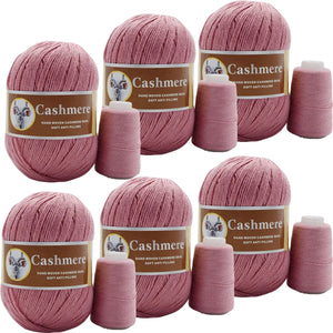 Cashmere Yarn Set of 6