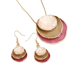 TAHLIA JEWLLERY LUXURY Flower Jewelry Set