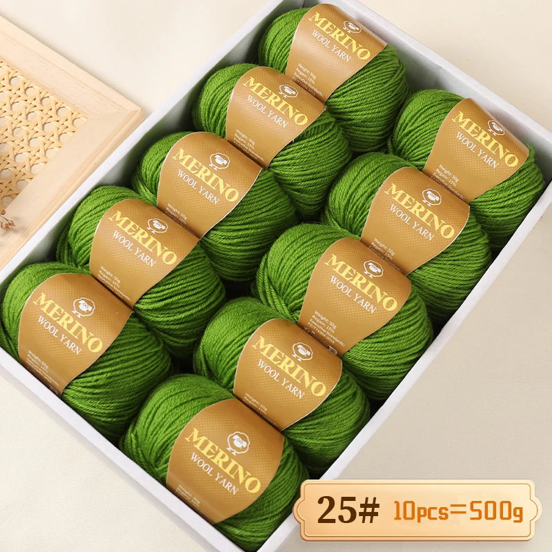 High-Quality Wool Yarn, 500g