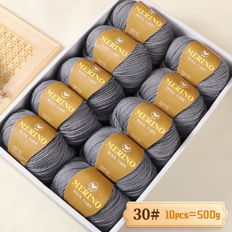 High-Quality Wool Yarn, 500g
