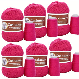 Cashmere Yarn Set of 6