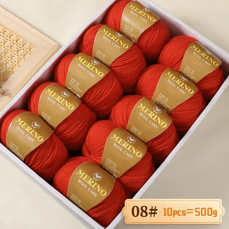 High-Quality Wool Yarn, 500g