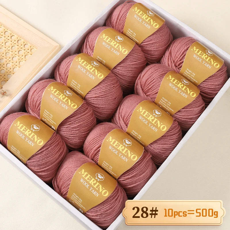 High-Quality Wool Yarn, 500g
