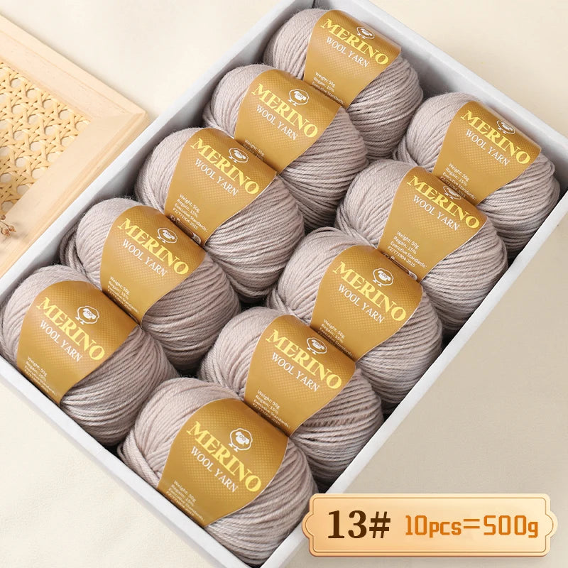 High-Quality Wool Yarn, 500g
