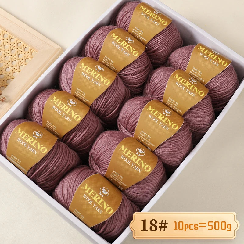 High-Quality Wool Yarn, 500g