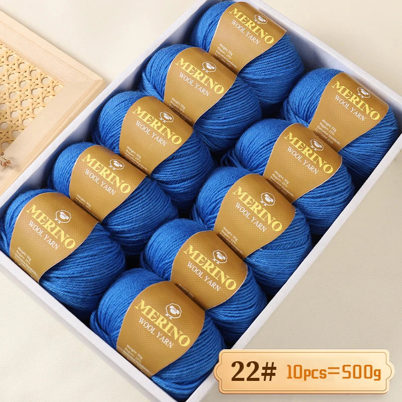 High-Quality Wool Yarn, 500g