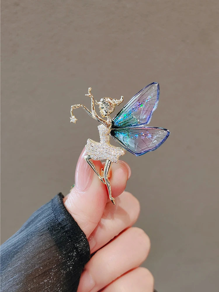 TAHLIA JEWELLERY SMALL BROOCH