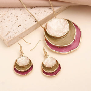 TAHLIA JEWLLERY LUXURY Flower Jewelry Set