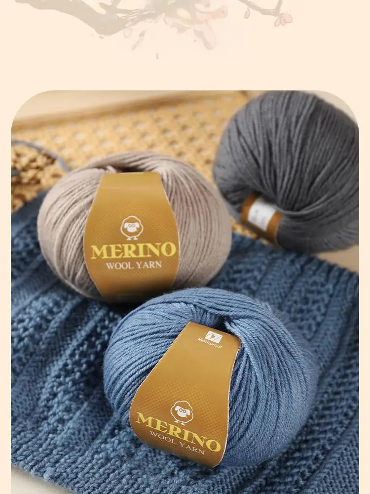 High-Quality Wool Yarn, 500g