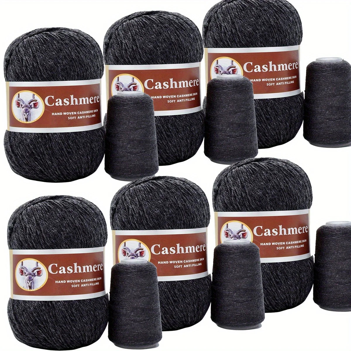 Cashmere Yarn Set of 6