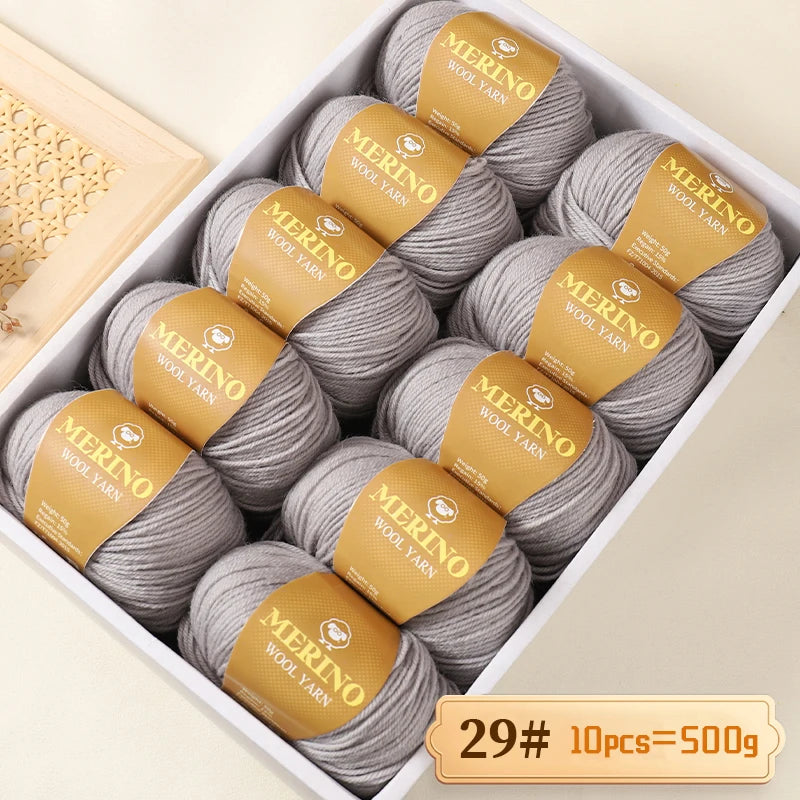 High-Quality Wool Yarn, 500g