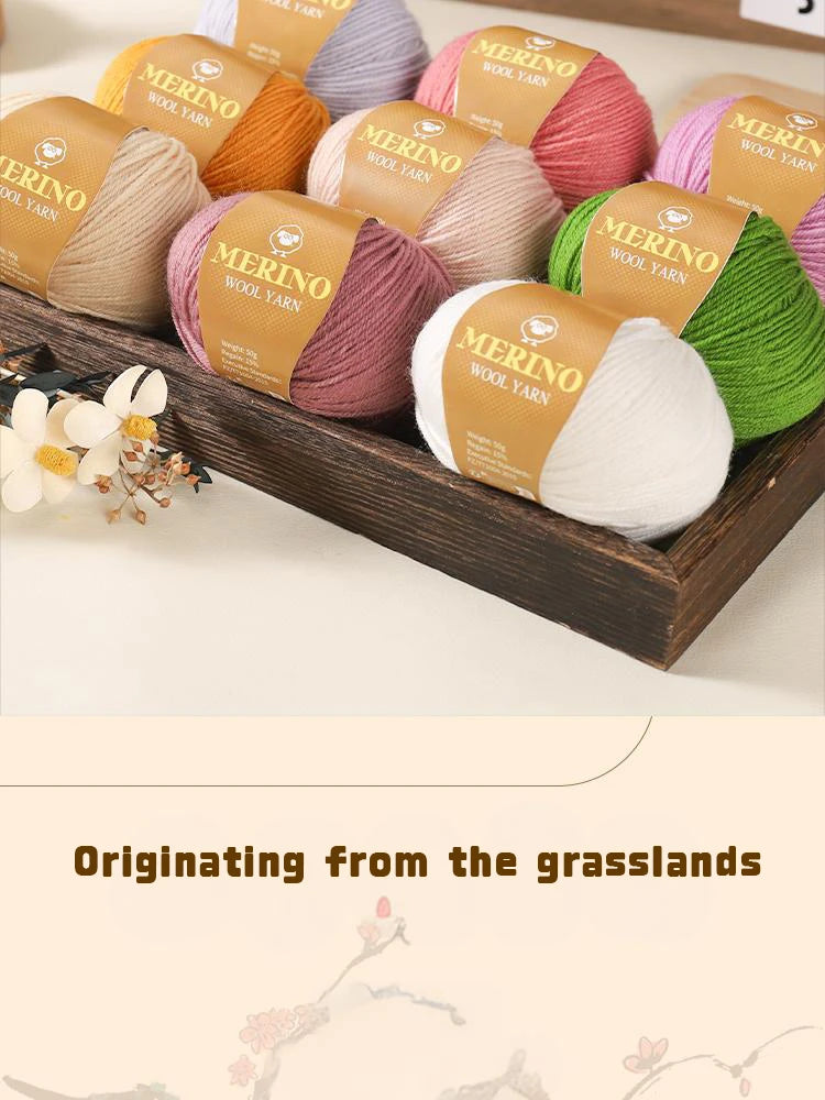 High-Quality Wool Yarn, 500g