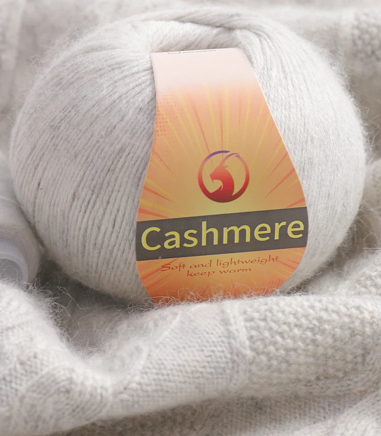 High-Quality Cashmere Yarn, 300g