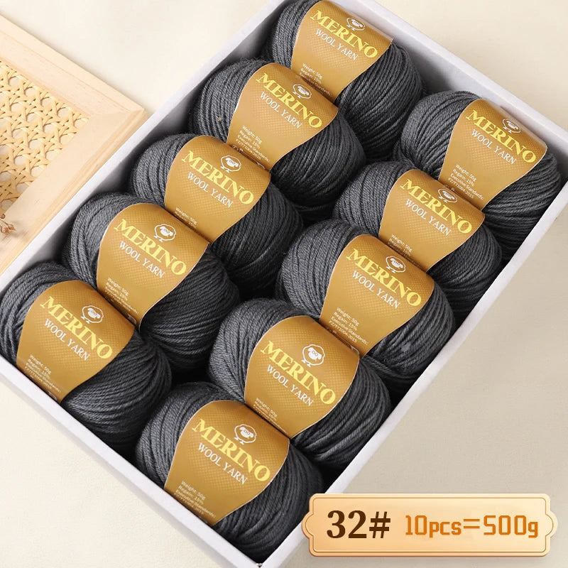 High-Quality Wool Yarn, 500g