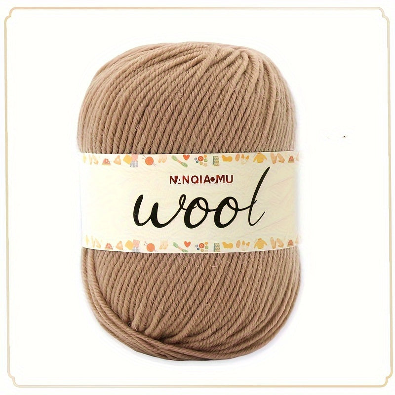 100% Pure Wool, Soft Knitting Crochet Yarn 50g