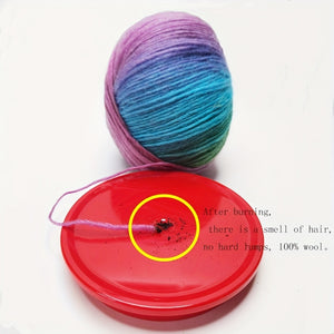 3roll/set Dyed with Icelandic Wool