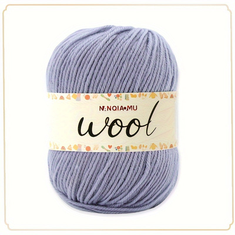 100% Pure Wool, Soft Knitting Crochet Yarn 50g