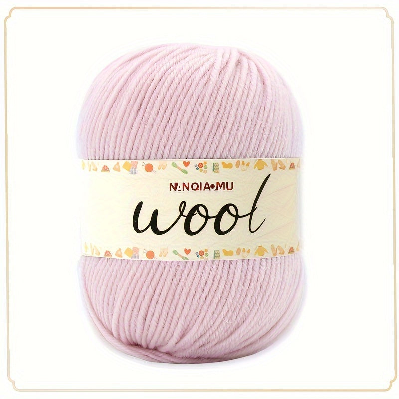100% Pure Wool, Soft Knitting Crochet Yarn 50g