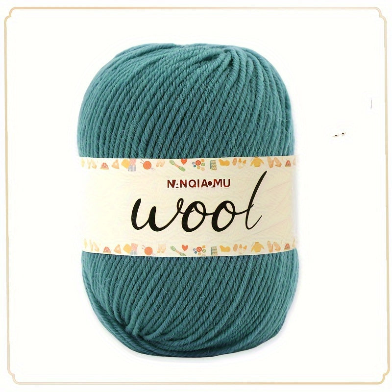 100% Pure Wool, Soft Knitting Crochet Yarn 50g