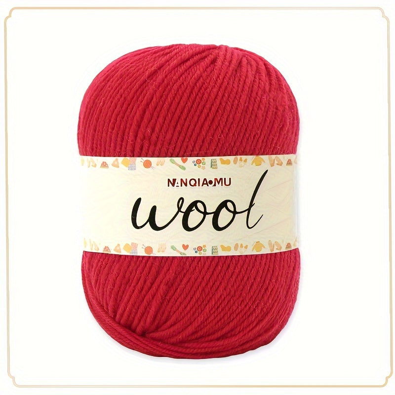 100% Pure Wool, Soft Knitting Crochet Yarn 50g
