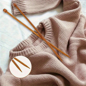 Wooden Knitting Needle Set