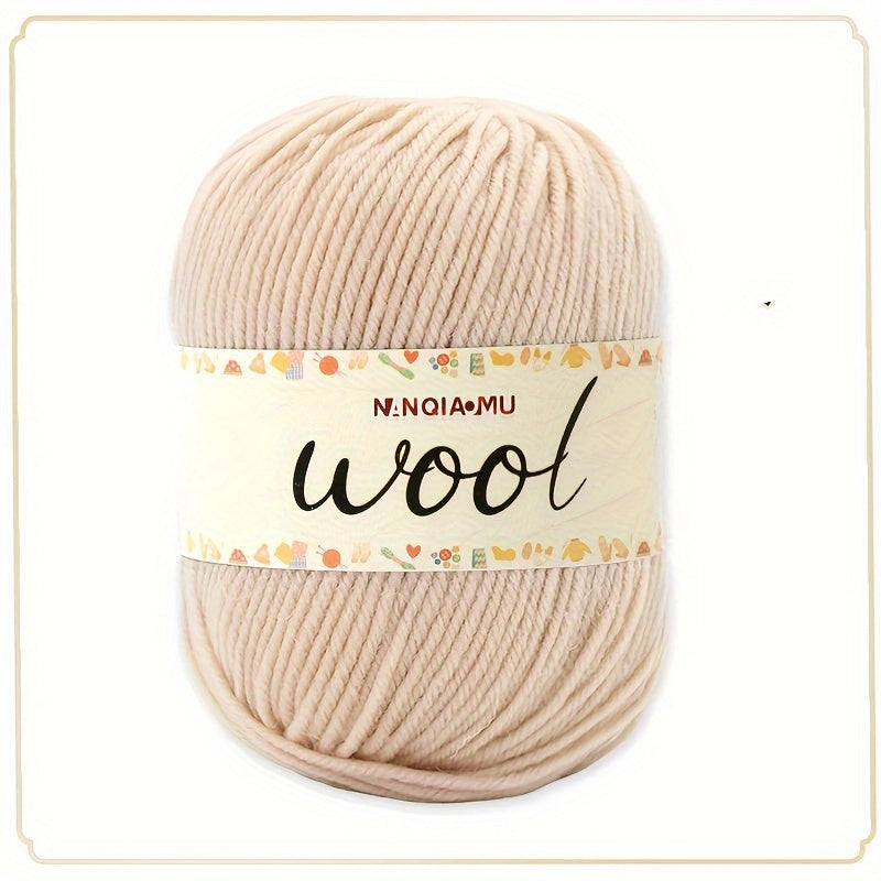 100% Pure Wool, Soft Knitting Crochet Yarn 50g