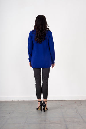 Contrast Trim Cardi with pockets only S left