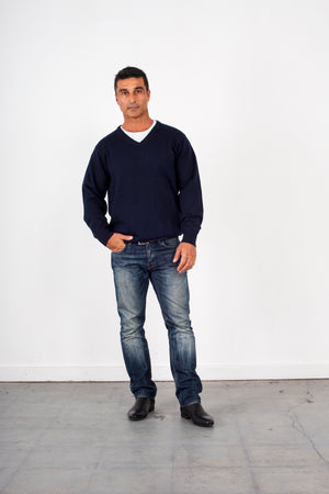 ANSETT Machine Washable V-Neck Jumper