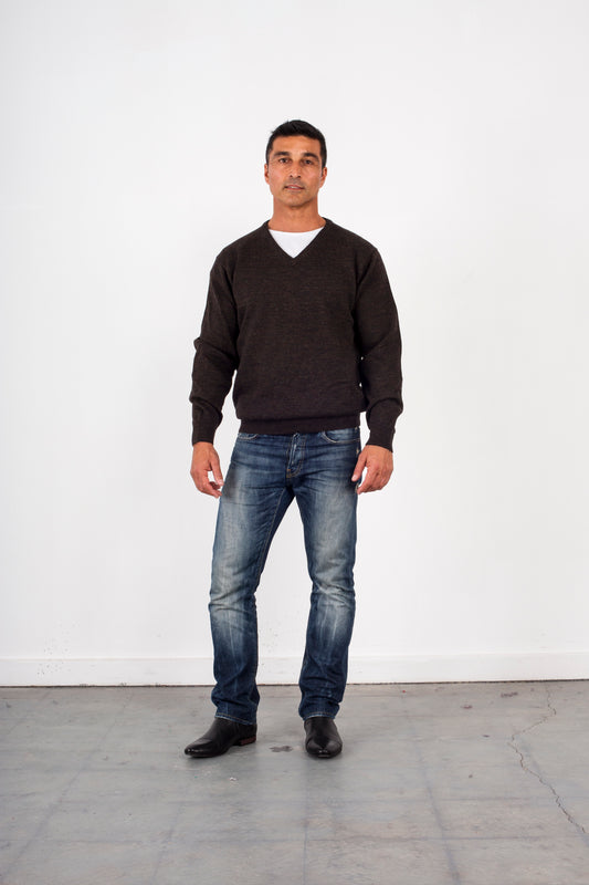 ANSETT Machine Washable V-Neck Jumper