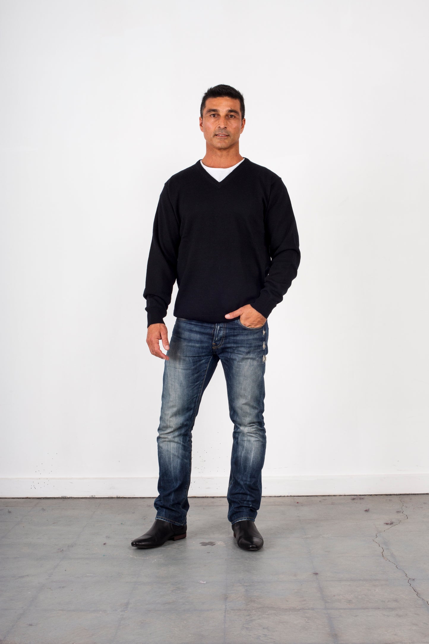 ANSETT Machine Washable V-Neck Jumper