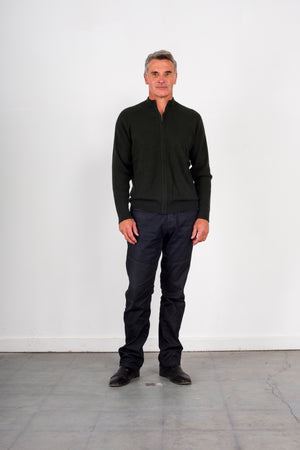 Essential Zip Jacket Bridge & Lord knitwear