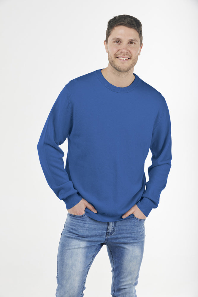 MERINO / CASHMERE ESSENTIAL CREW NECK PULLOVER BRIDGE & LORD