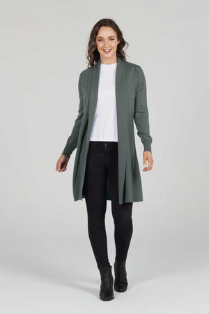 ESSENTIAL EDGE TO EDGE CARDIGAN