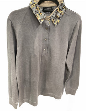 JO-RO  COLLAR PULLOVER